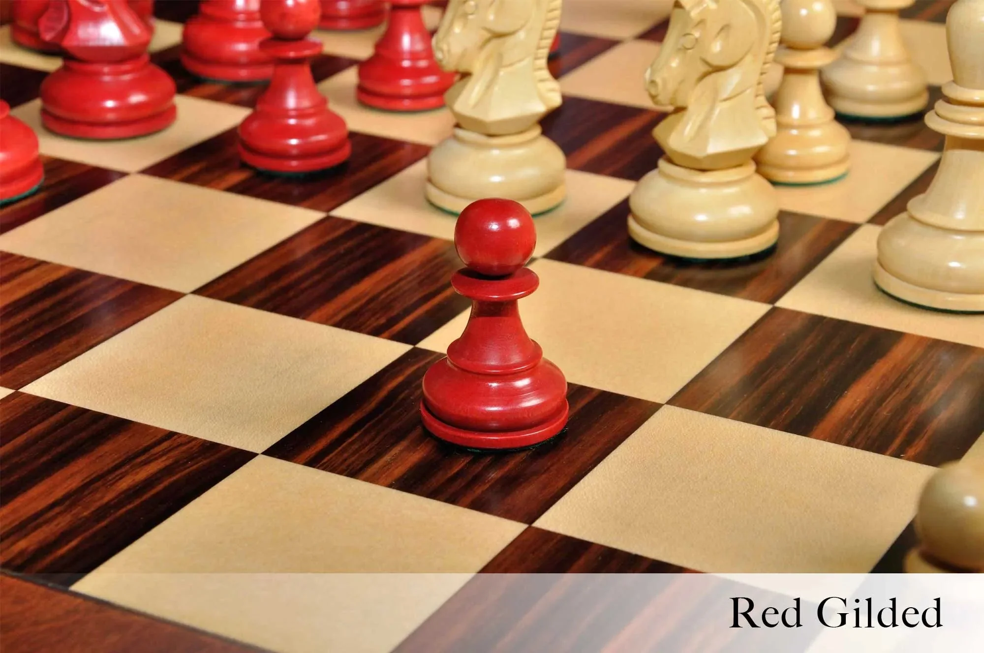 The Dubrovnik Series Gilded Chess Pieces - 3.75" King - Image 3