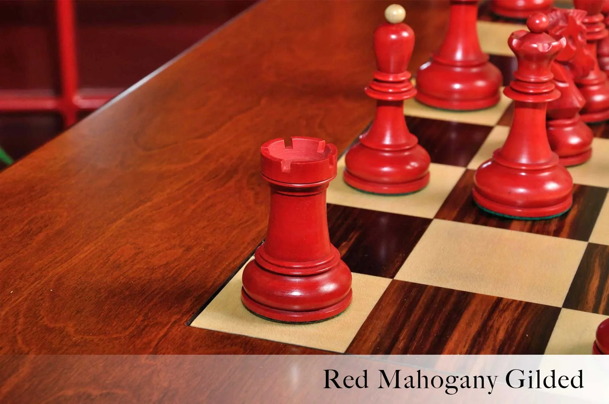 The Dubrovnik Series Gilded Chess Pieces - 3.75" King - Image 4