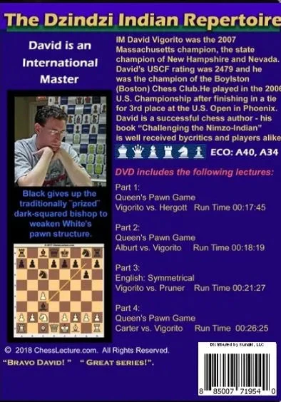 The Dzindzi Indian Repertoire - Chess Lecture - Volume 176 - Image 2