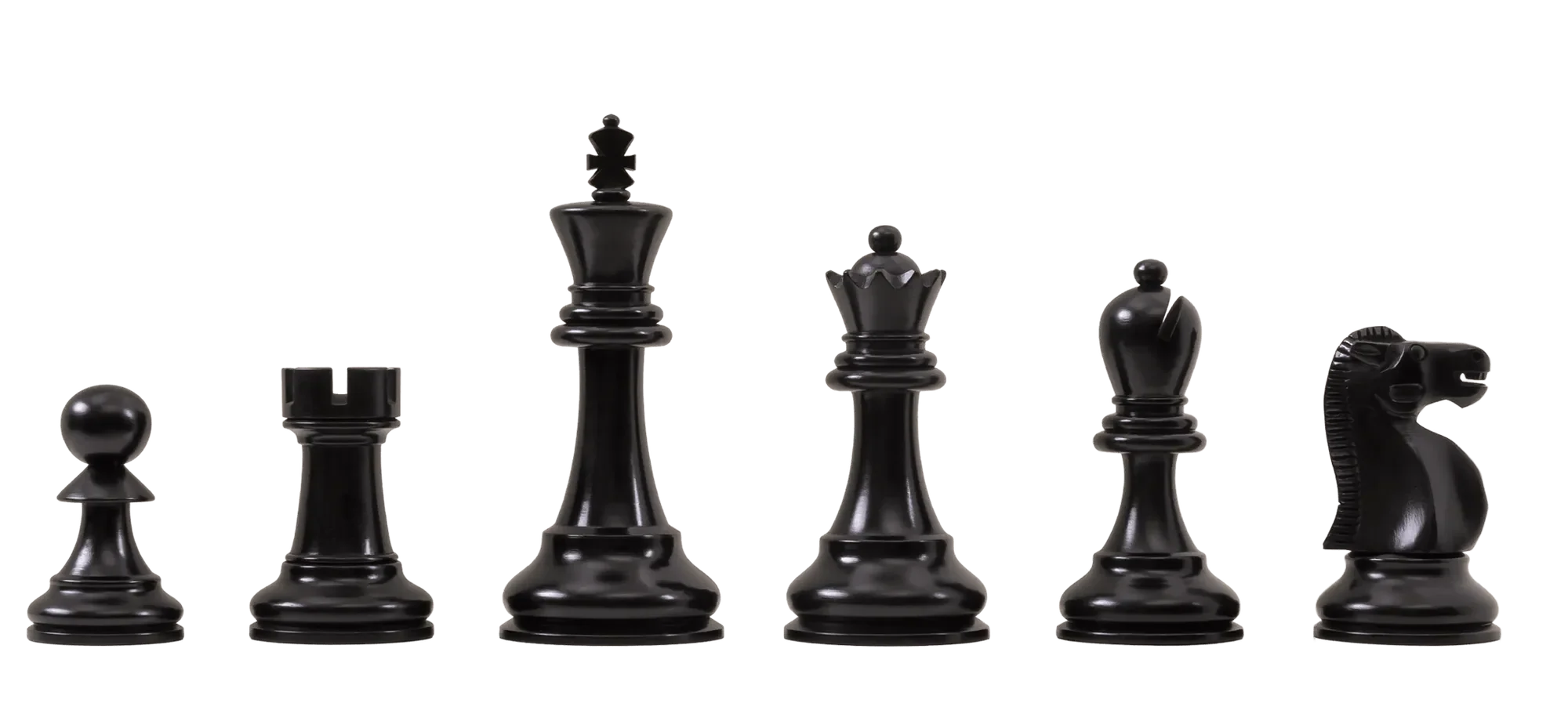 DGT Projects - Ebonized Reykjavik Chess pieces