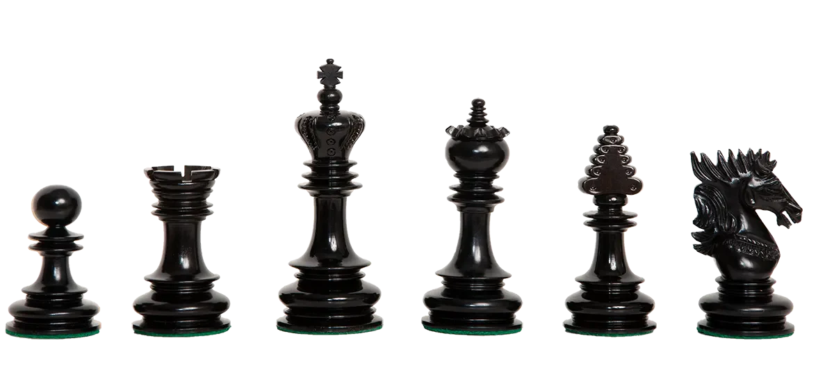 Genuine Ebony and Natural Boxwood