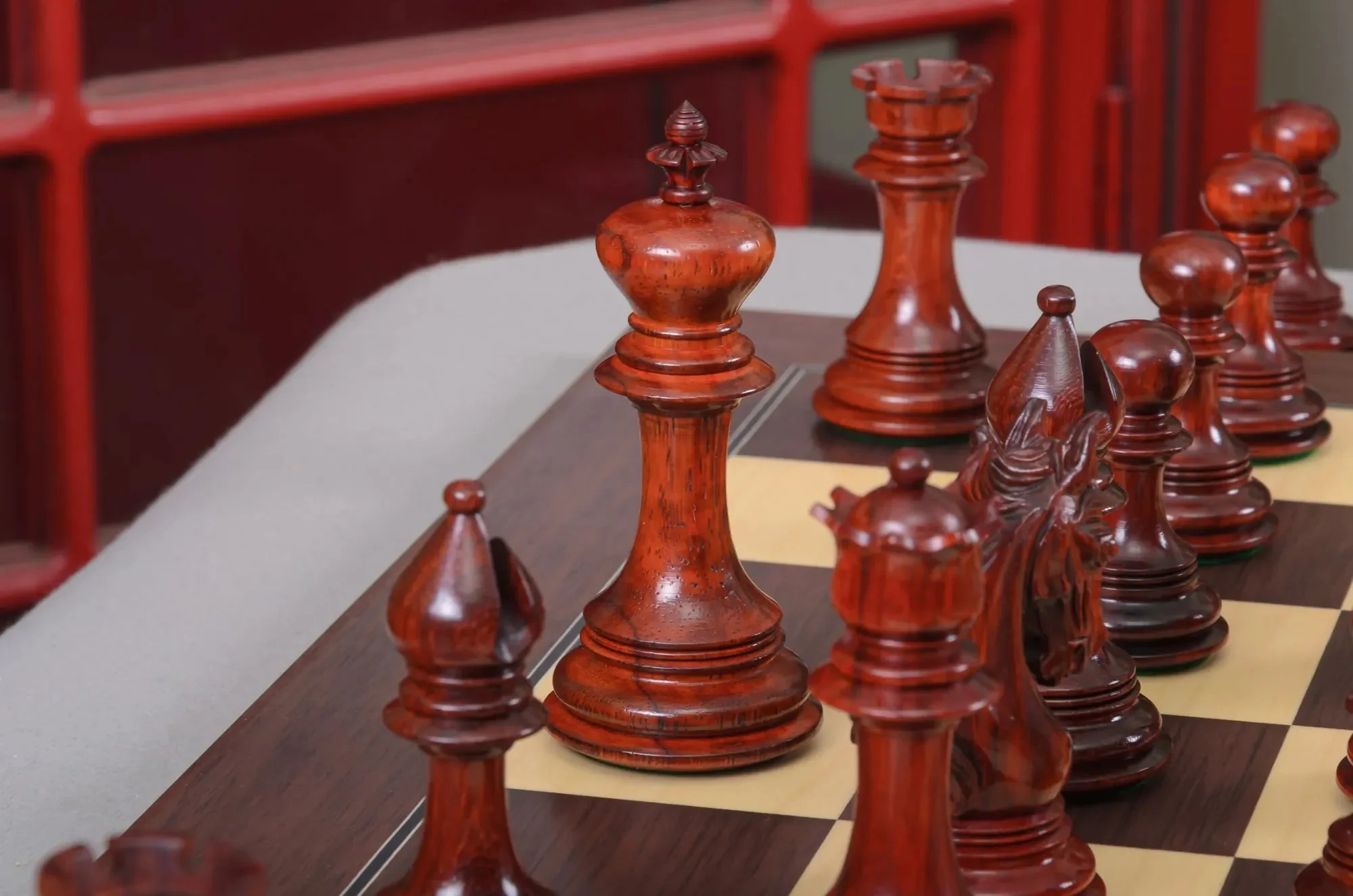 The Ercolano Series Luxury Chess Pieces - 4.3" King - Image 11