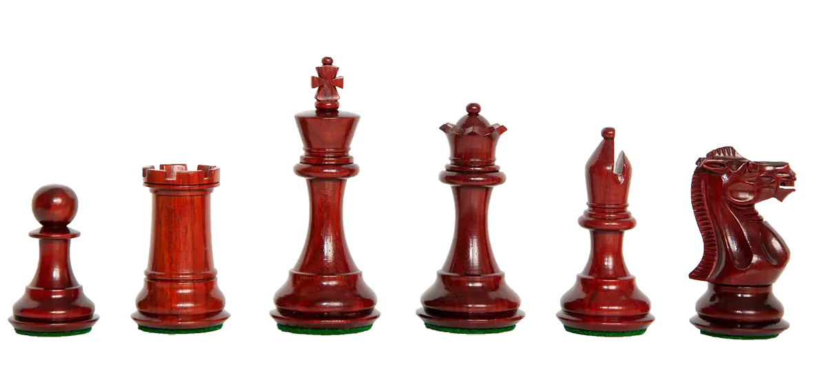 Blood Rosewood and Natural Boxwood
