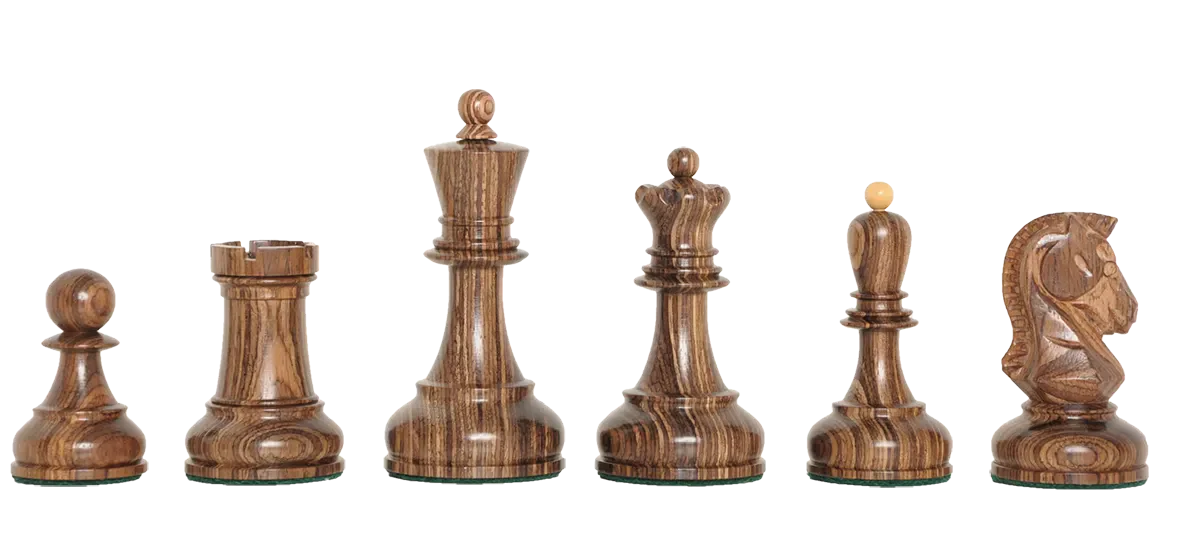 Burmese Blackwood and Natural Boxwood