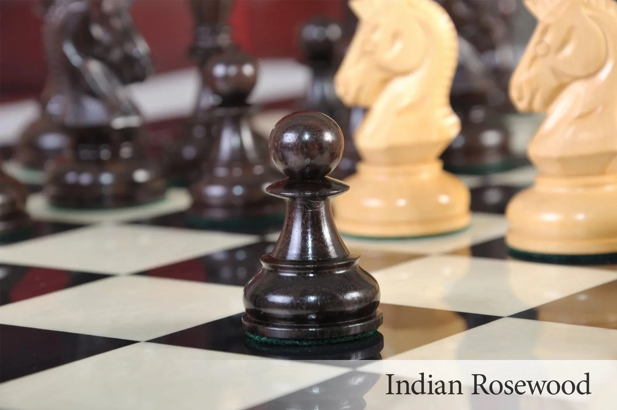 Indian Rosewood and Natural Boxwood - Image 3