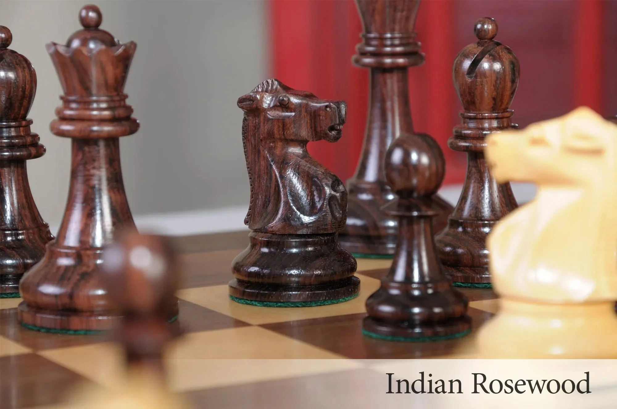 Indian Rosewood and Natural Boxwood - Image 4