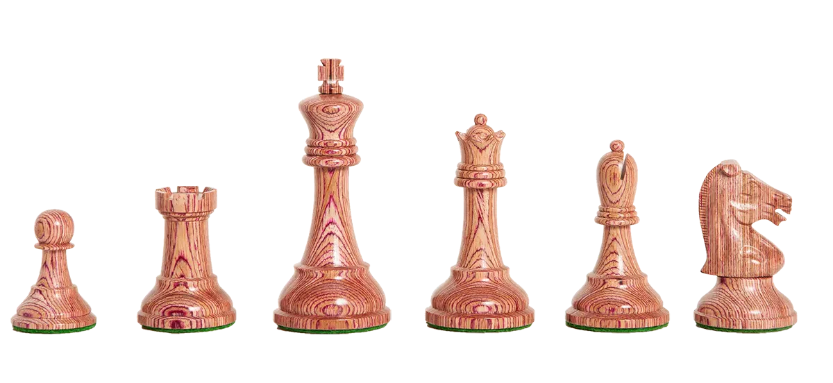 Red Ivory and Natural Boxwood