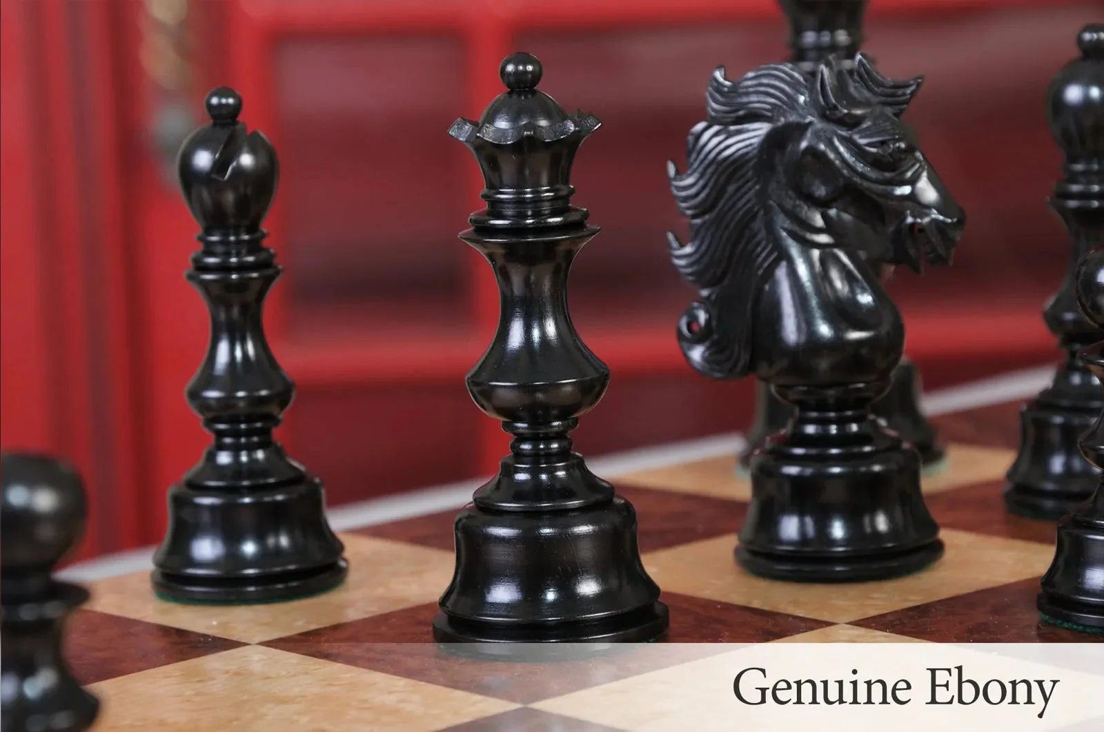 The Exotique Collection® - The Treviso Series Luxury Chess Pieces - 4.4" King - Image 4