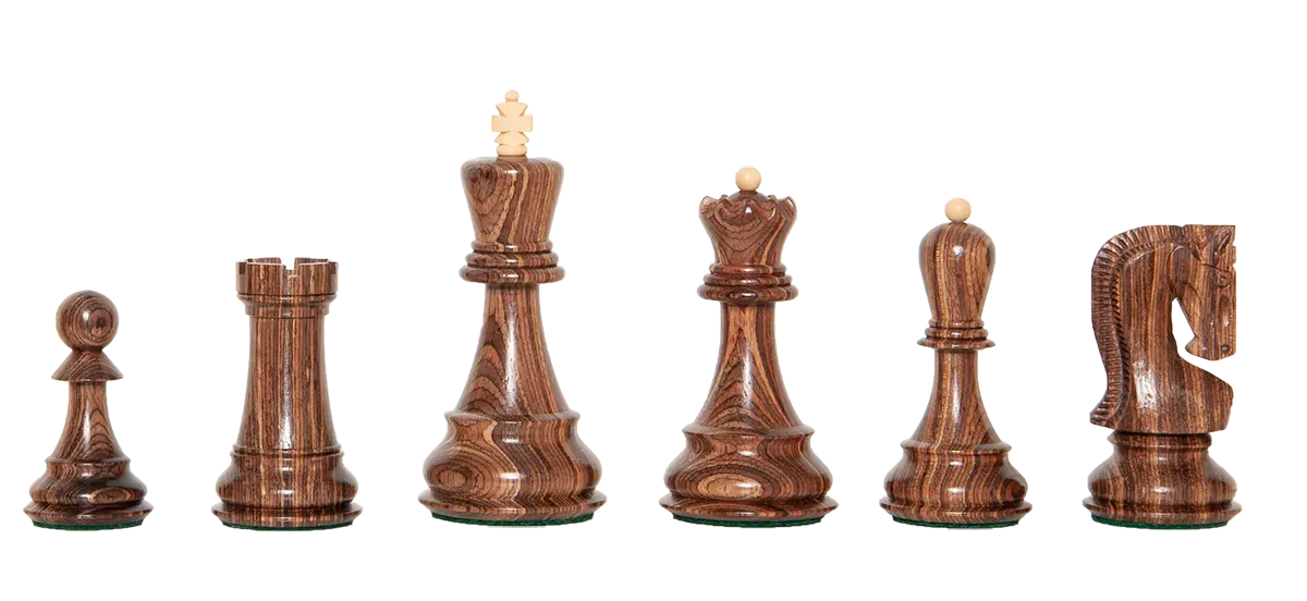 Burmese Blackwood and Natural Boxwood