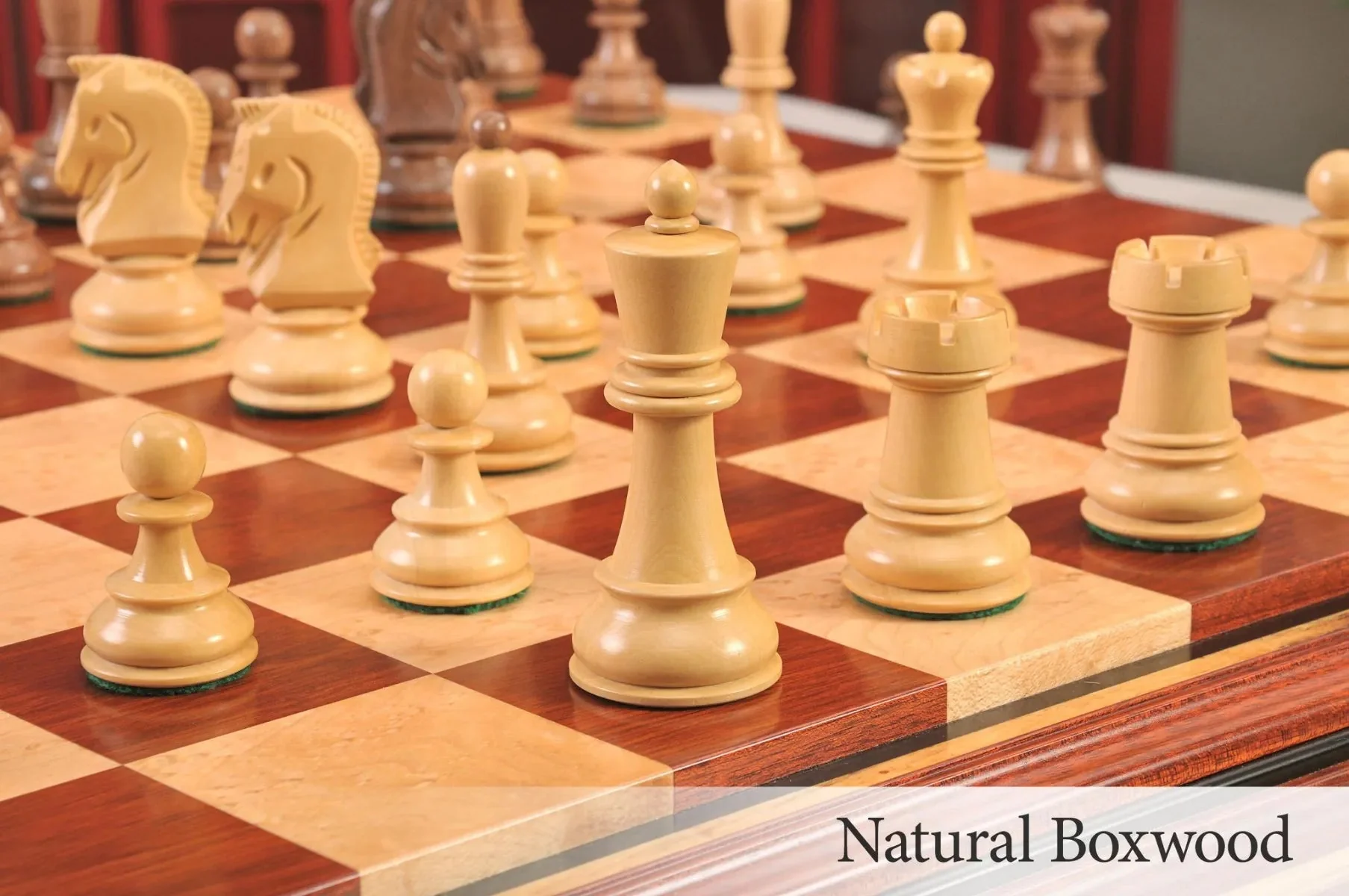 The Fischer Dubrovnik II Series Chess Pieces - 3.625" King - Image 20
