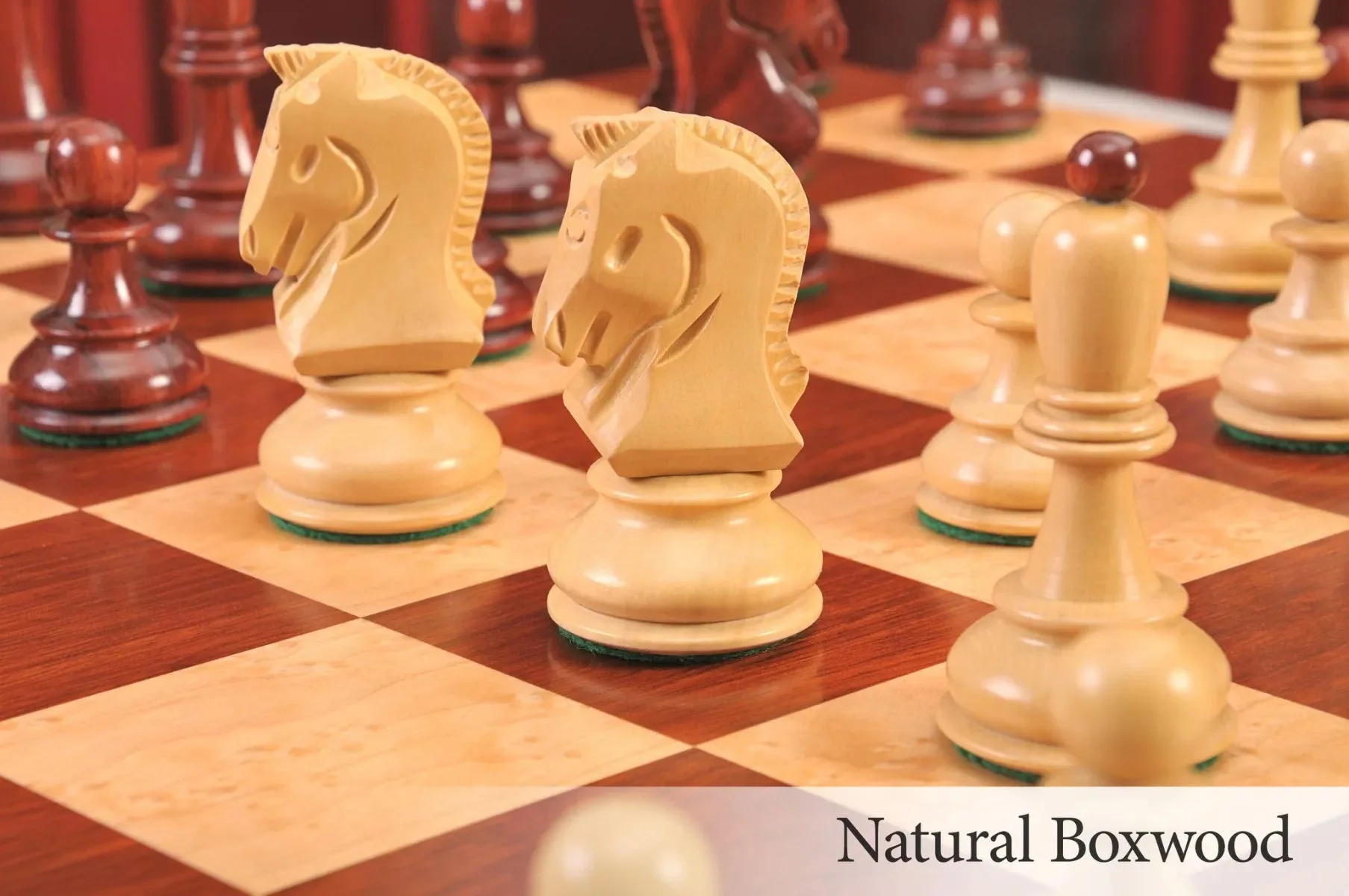 The Fischer Dubrovnik II Series Chess Pieces - 3.625" King - Image 26