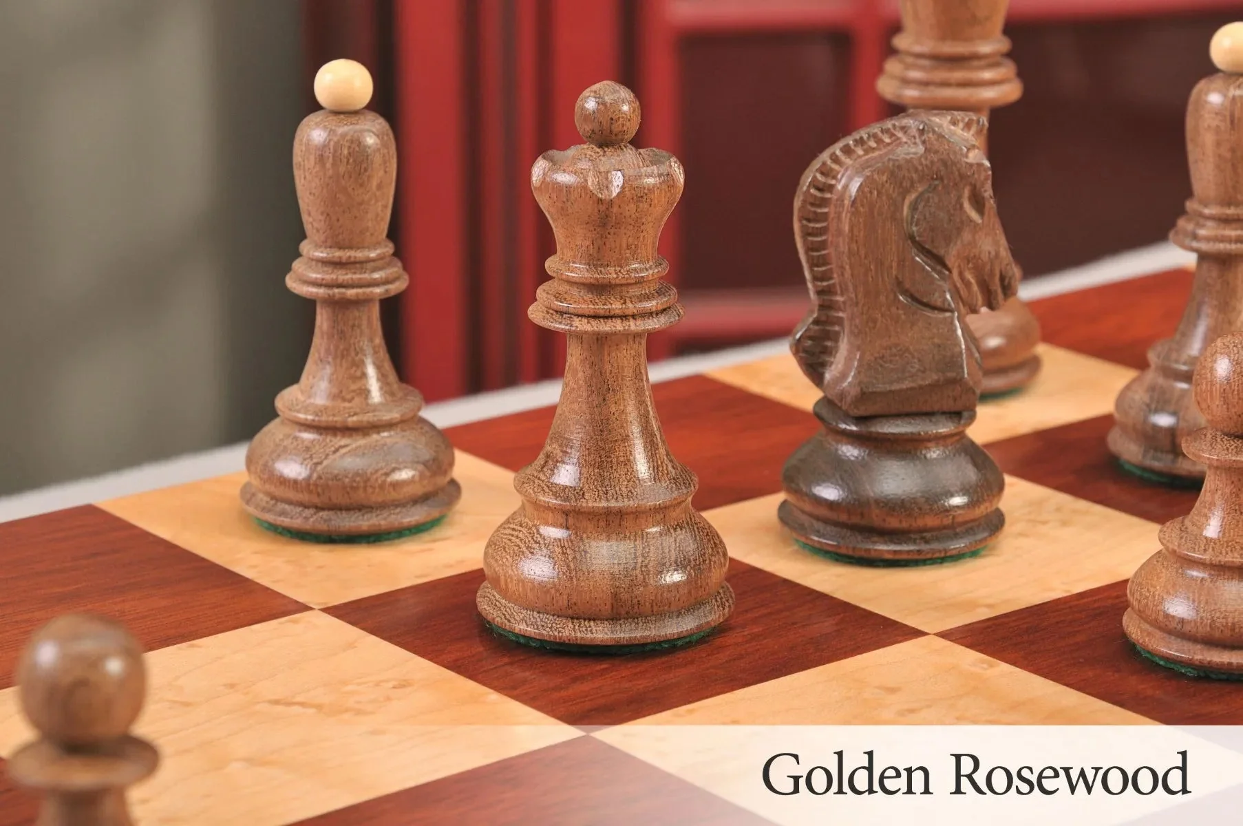 The Fischer Dubrovnik II Series Chess Pieces - 3.625" King - Image 31