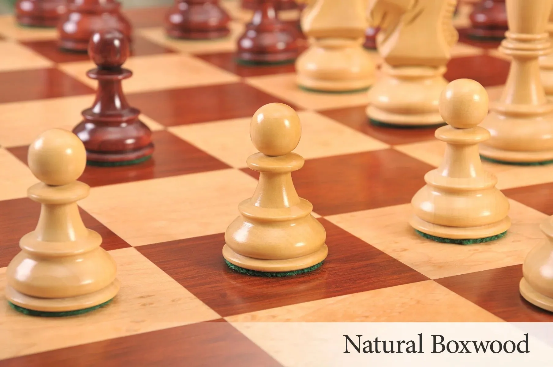 The Fischer Dubrovnik II Series Chess Pieces - 3.625" King - Image 33