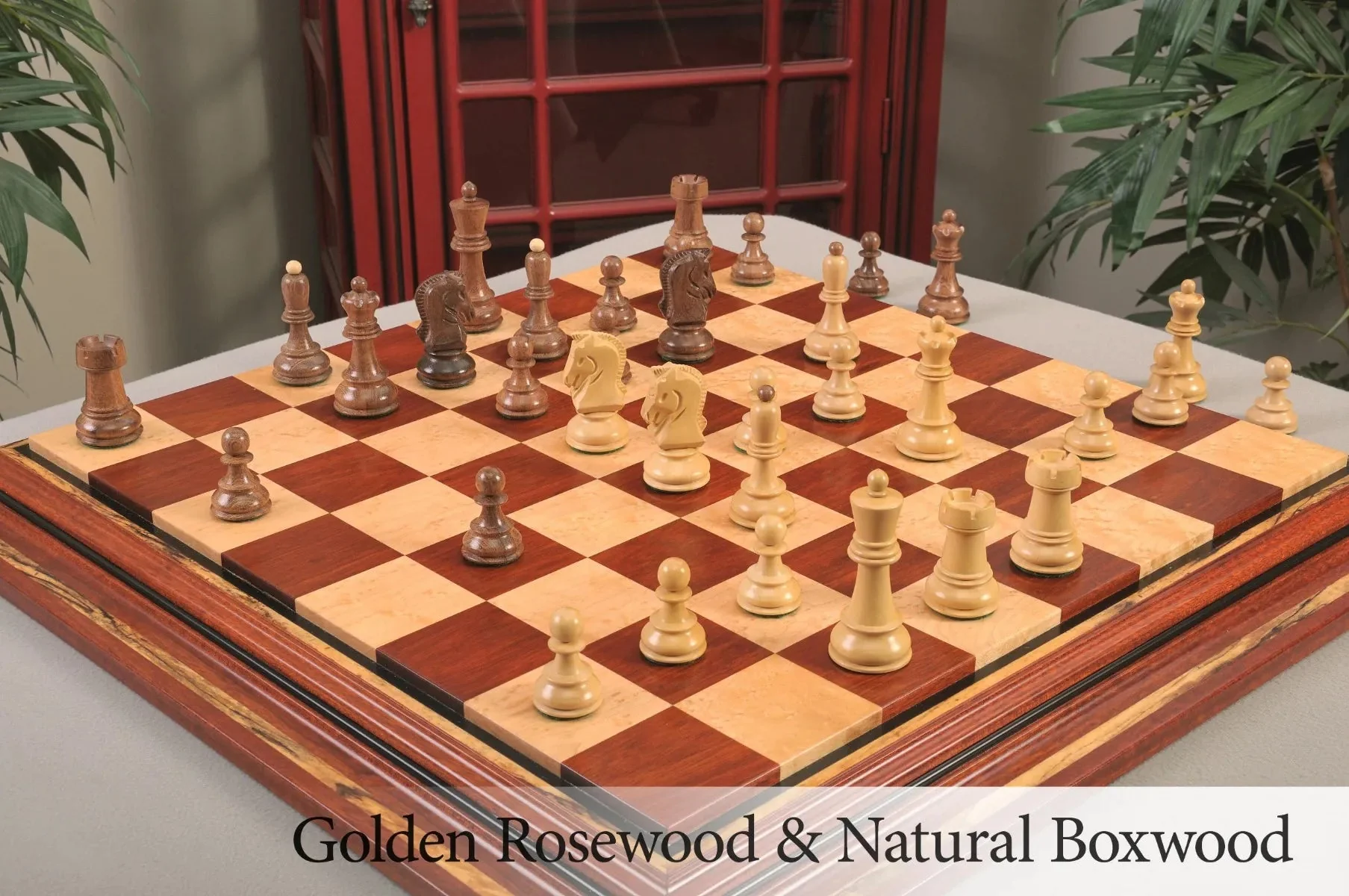 The Fischer Dubrovnik II Series Chess Pieces - 3.625" King - Image 38