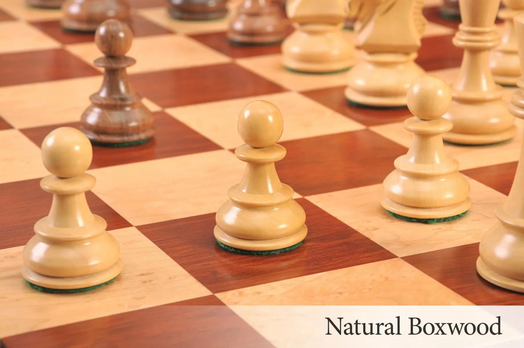 The Fischer Dubrovnik II Series Chess Pieces - 3.625" King - Image 6