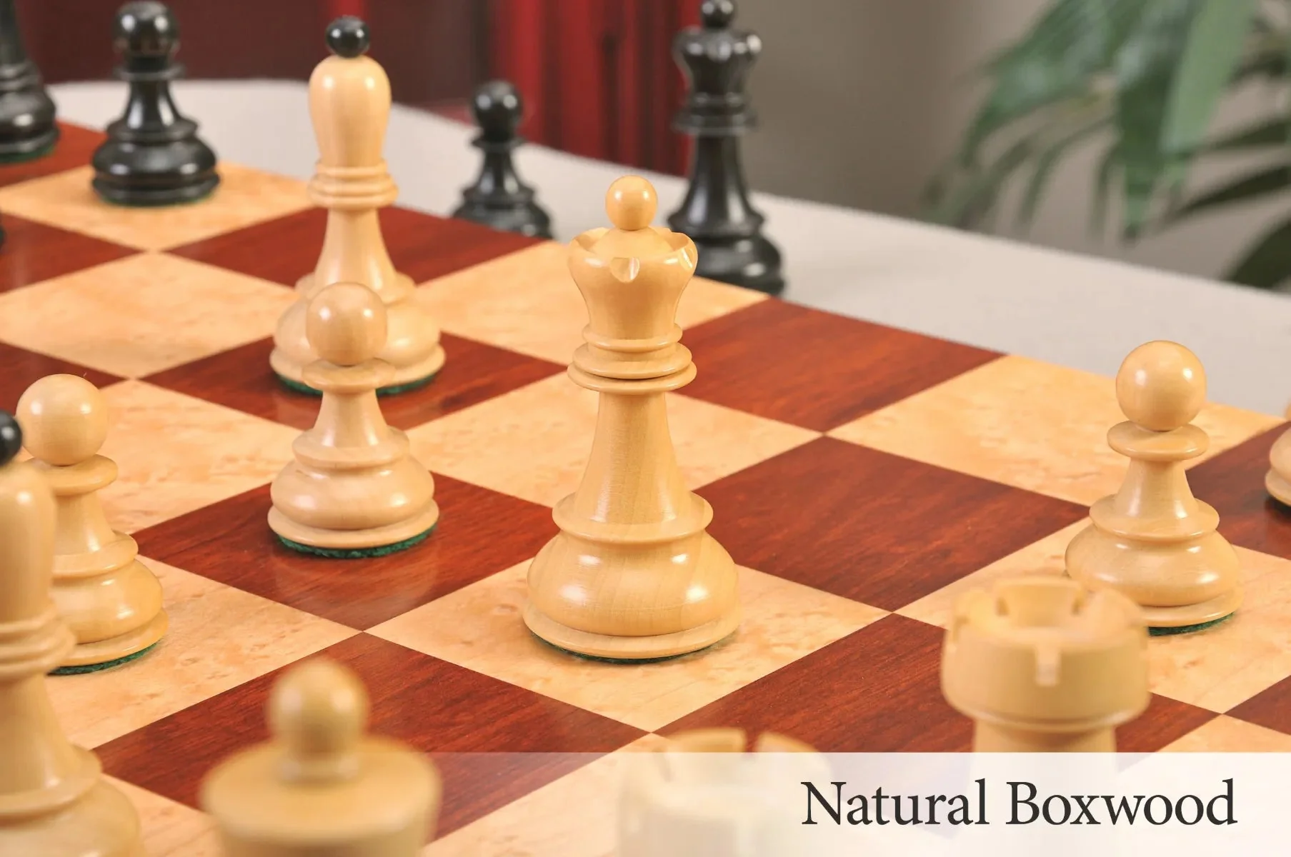 The Fischer Dubrovnik II Series Chess Pieces - 3.625" King - Image 7
