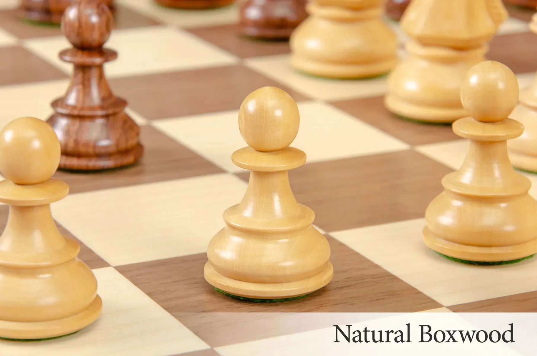 The Fischer Dubrovnik Series Chess Pieces - 3.625" King - Image 8