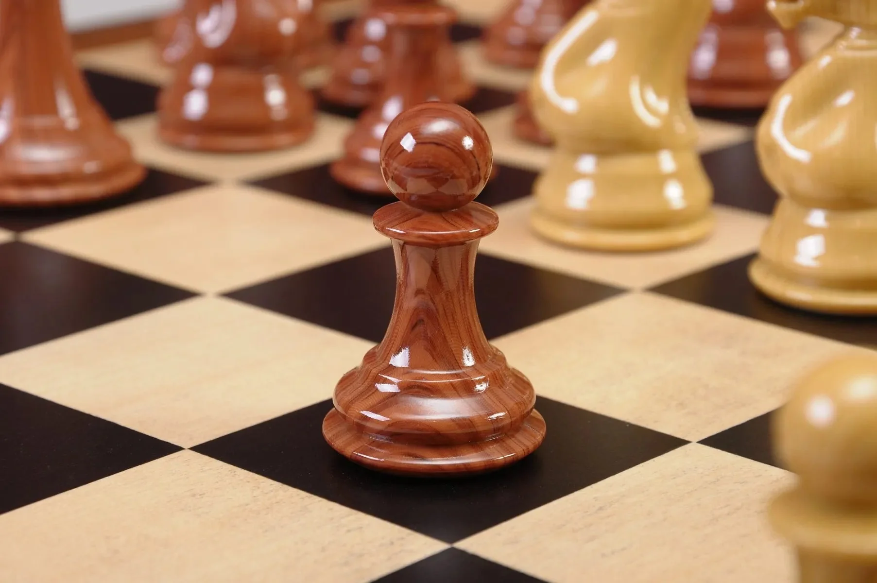 The Fischer Series Chess Pieces - 4.0" King - Woodtek - Image 14