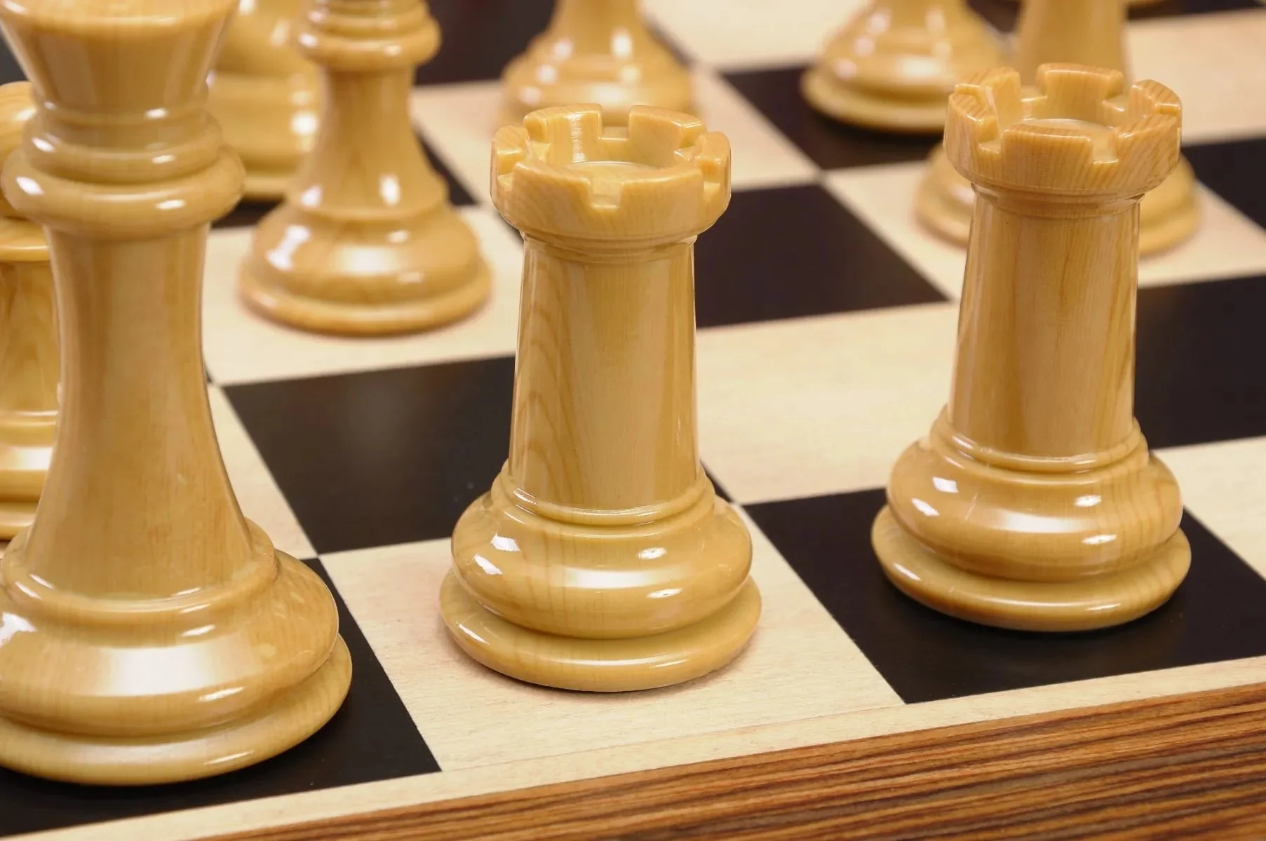 The Fischer Series Chess Pieces - 4.0" King - Woodtek - Image 6