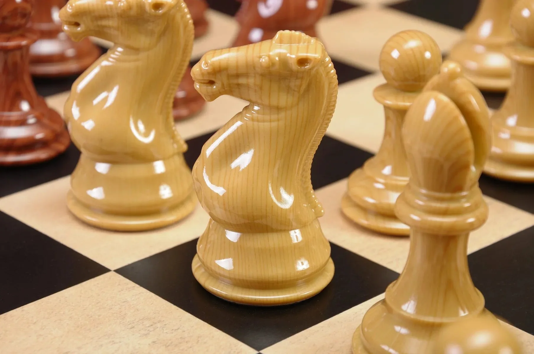The Fischer Series Chess Pieces - 4.0" King - Woodtek - Image 7