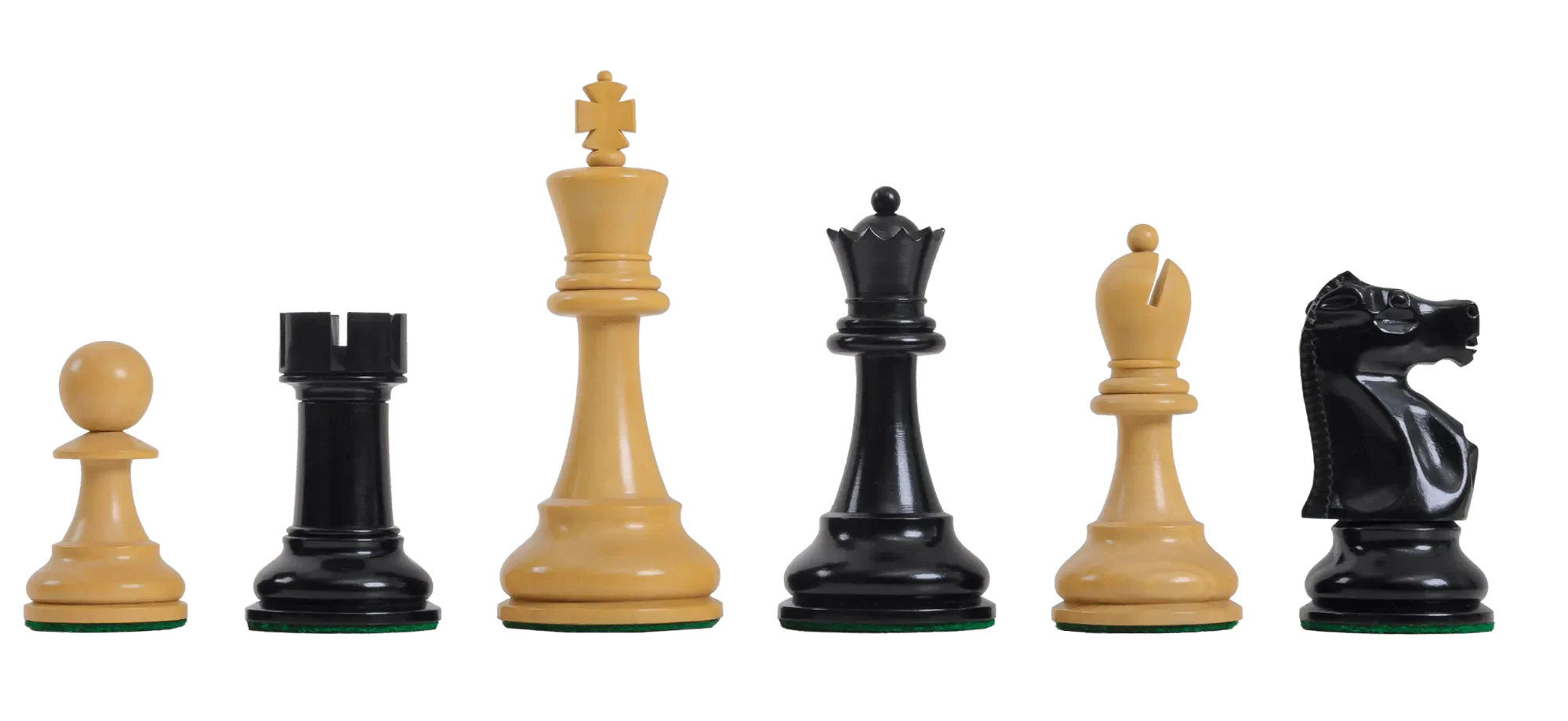 The Fischer Series Luxury Chess Pieces - 4.4" King