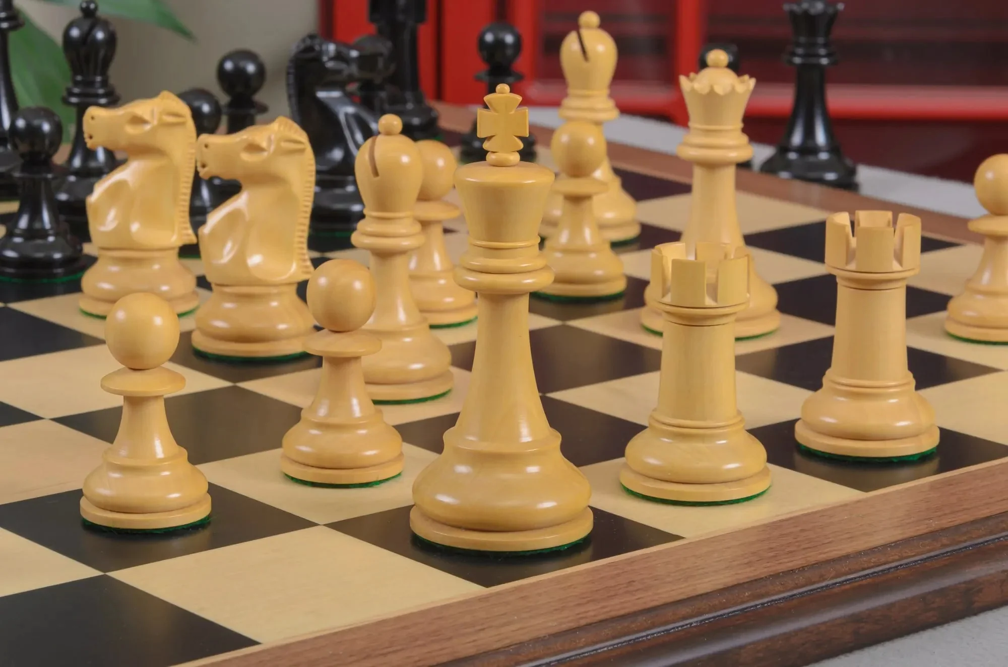 The Fischer Series Luxury Chess Pieces - 4.4" King - Image 4