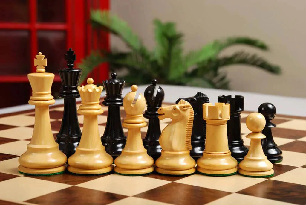 The Fischer Series Luxury Chess Set - 4.4" King