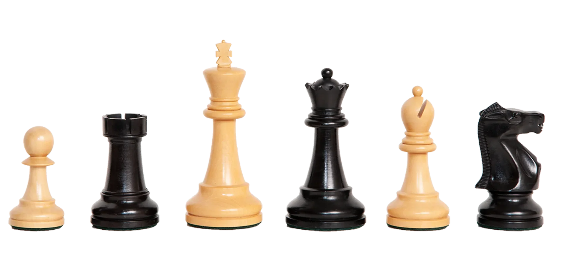 The Fischer Spassky Series Chess Pieces - 3.5" King
