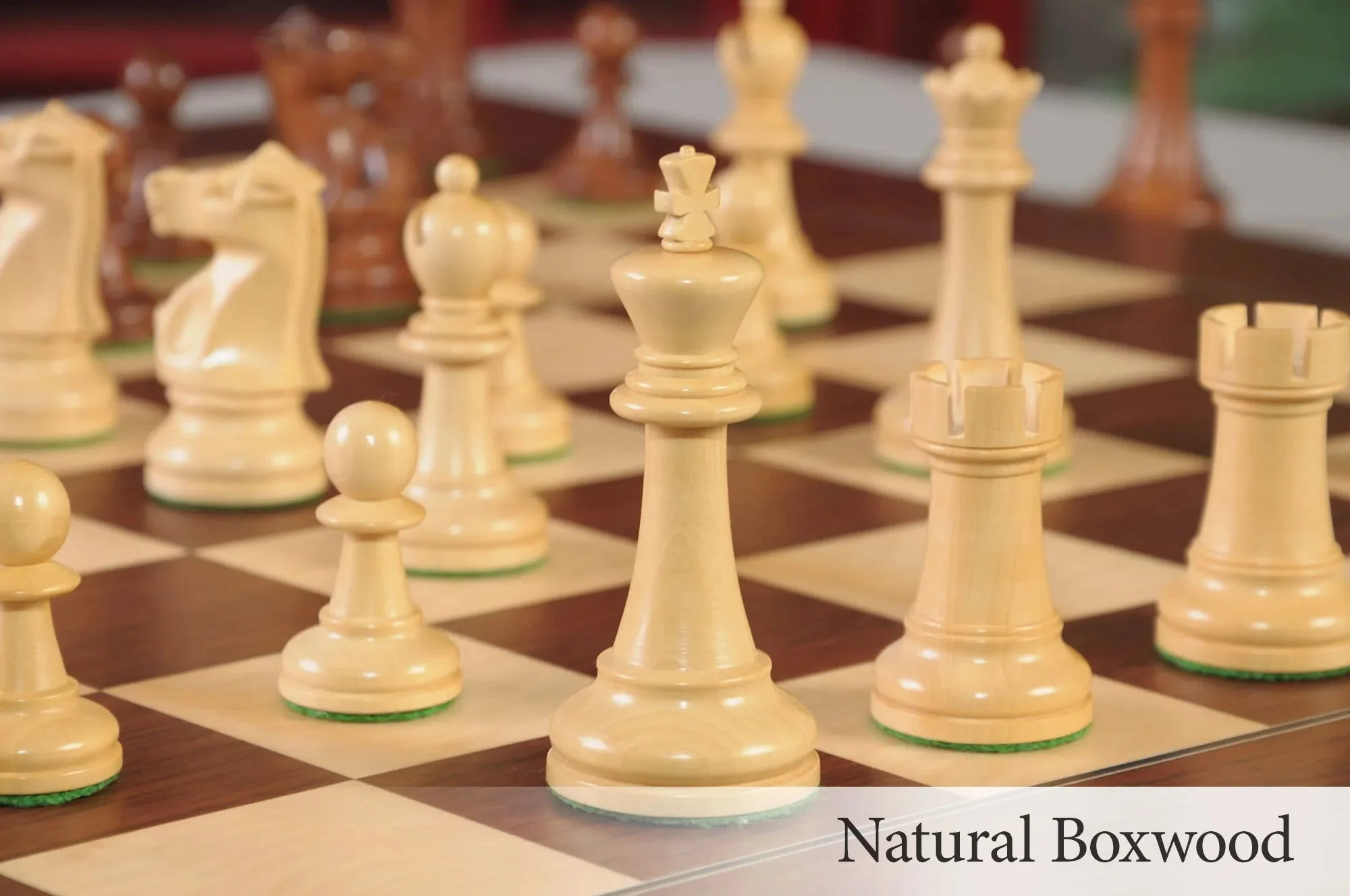 The Fischer Spassky Series Chess Pieces - 3.5" King - Image 20