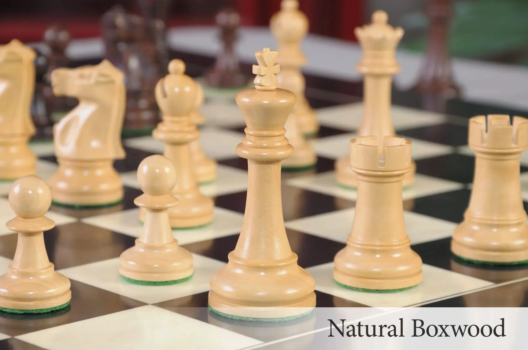 The Fischer Spassky Series Chess Pieces - 3.5" King - Image 29