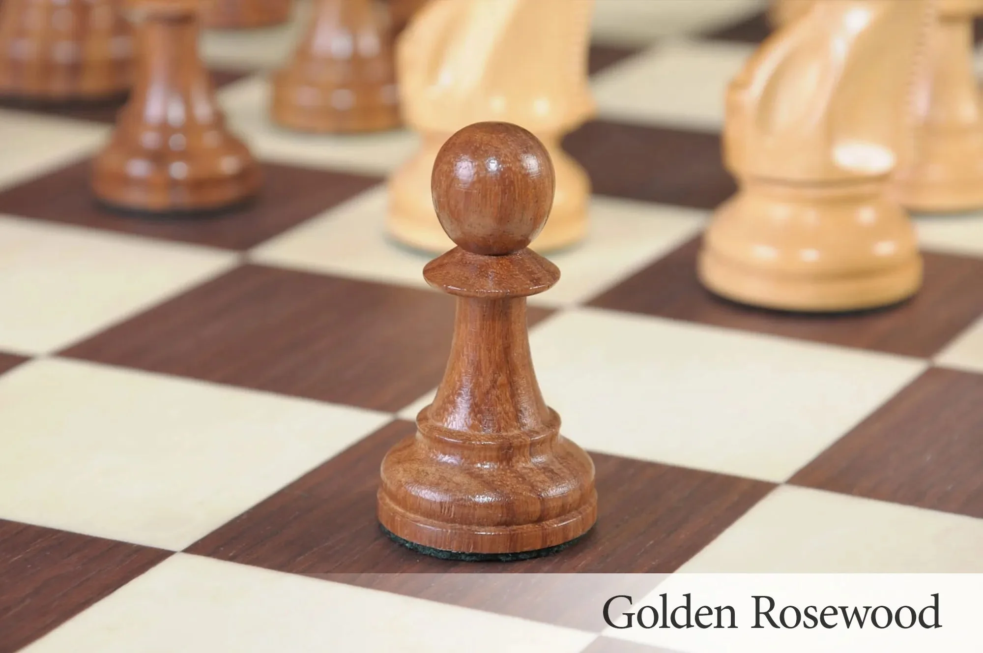 The Fischer Spassky Series Chess Pieces - 3.5" King - Image 3