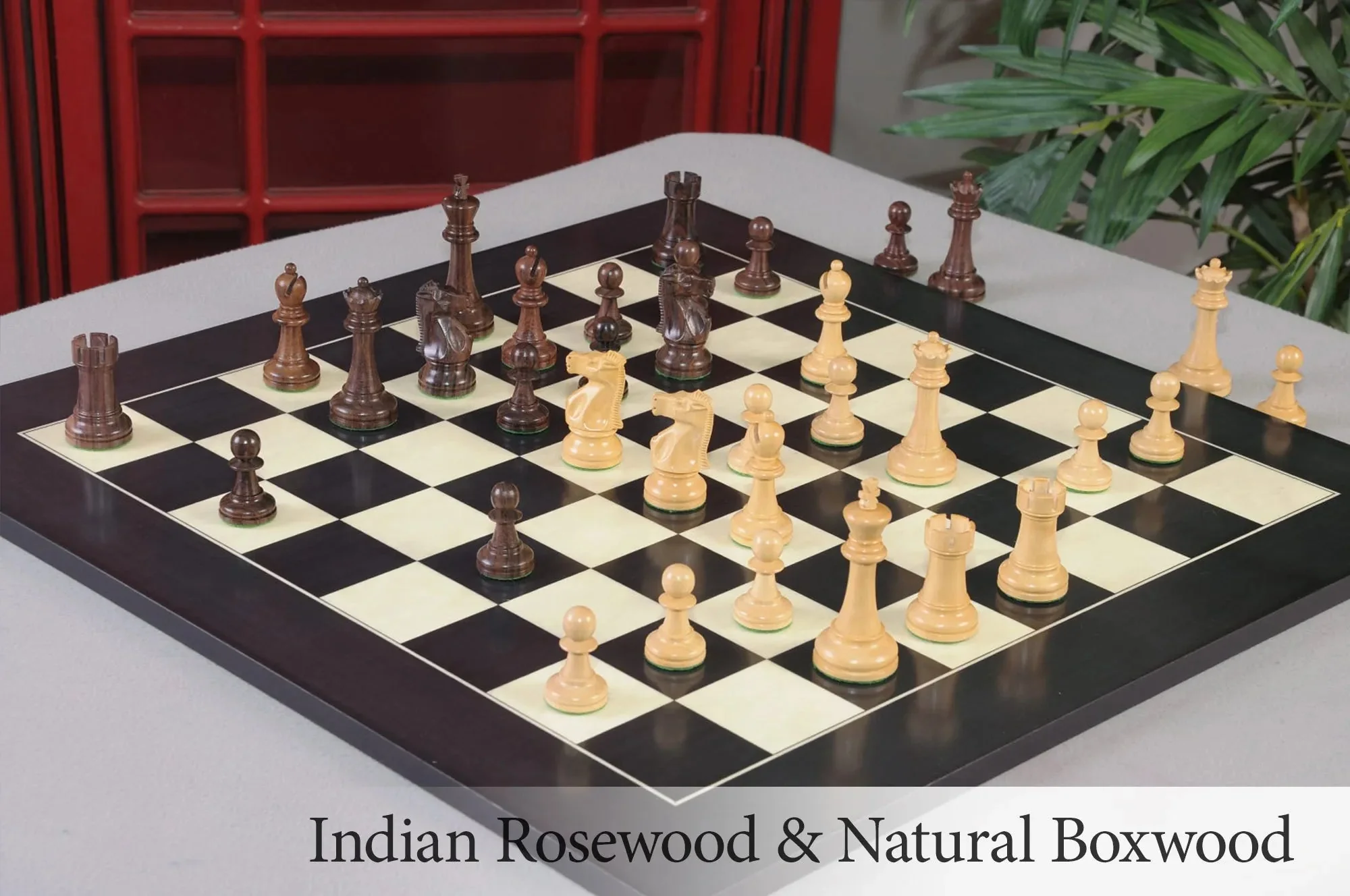 The Fischer Spassky Series Chess Pieces - 3.5" King - Image 30