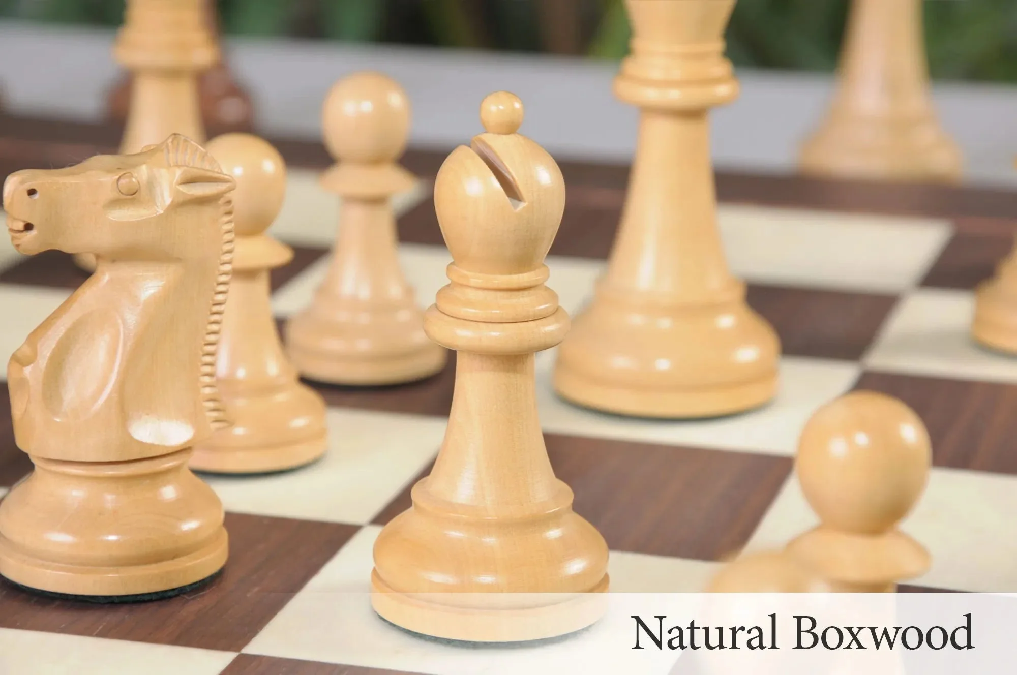The Fischer Spassky Series Chess Pieces - 3.5" King - Image 6