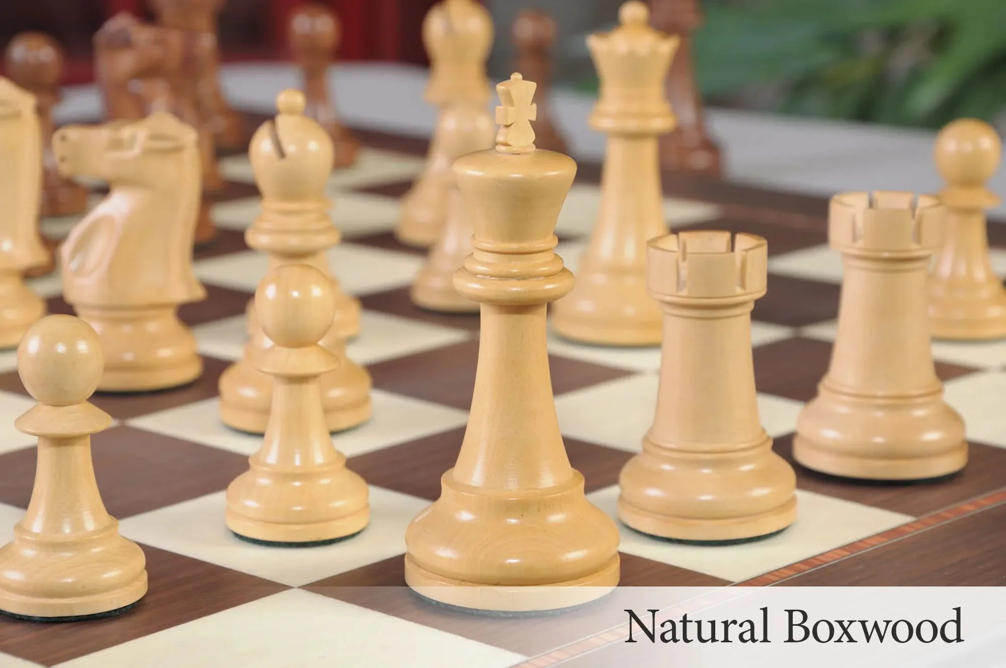 The Fischer Spassky Series Chess Pieces - 3.5" King - Image 8