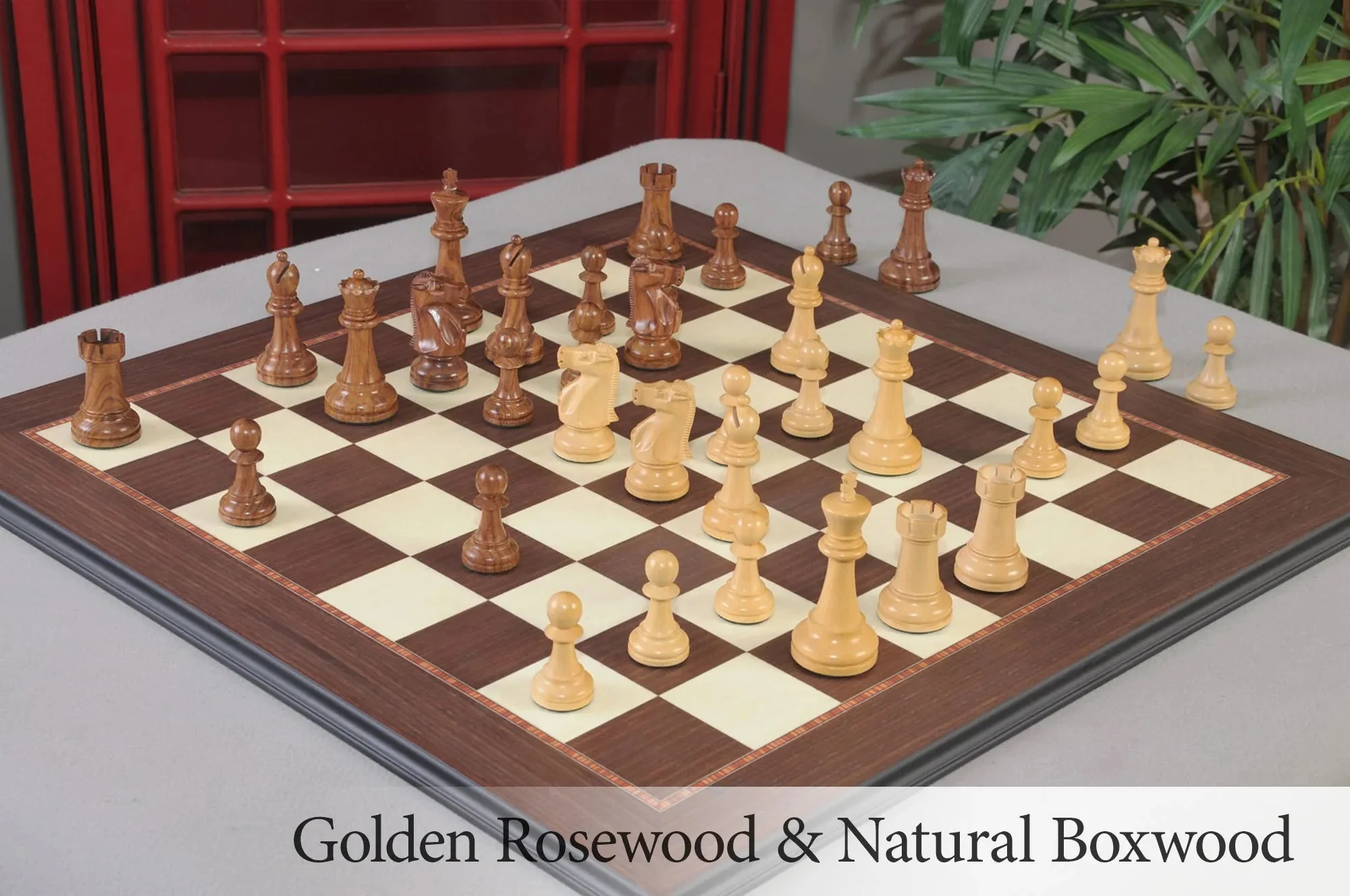 The Fischer Spassky Series Chess Pieces - 3.5" King - Image 9