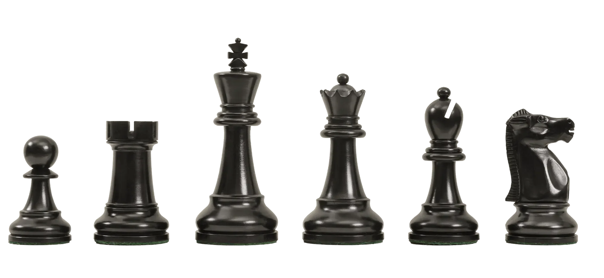 Ebonized Boxwood and Natural Boxwood
