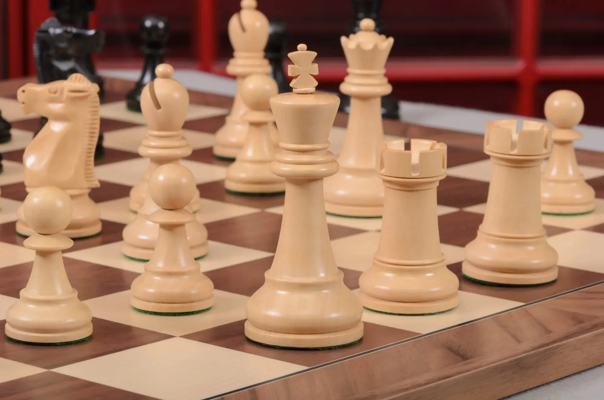 The Fischer Spassky Series Chess Pieces - 4.0" King - Image 5