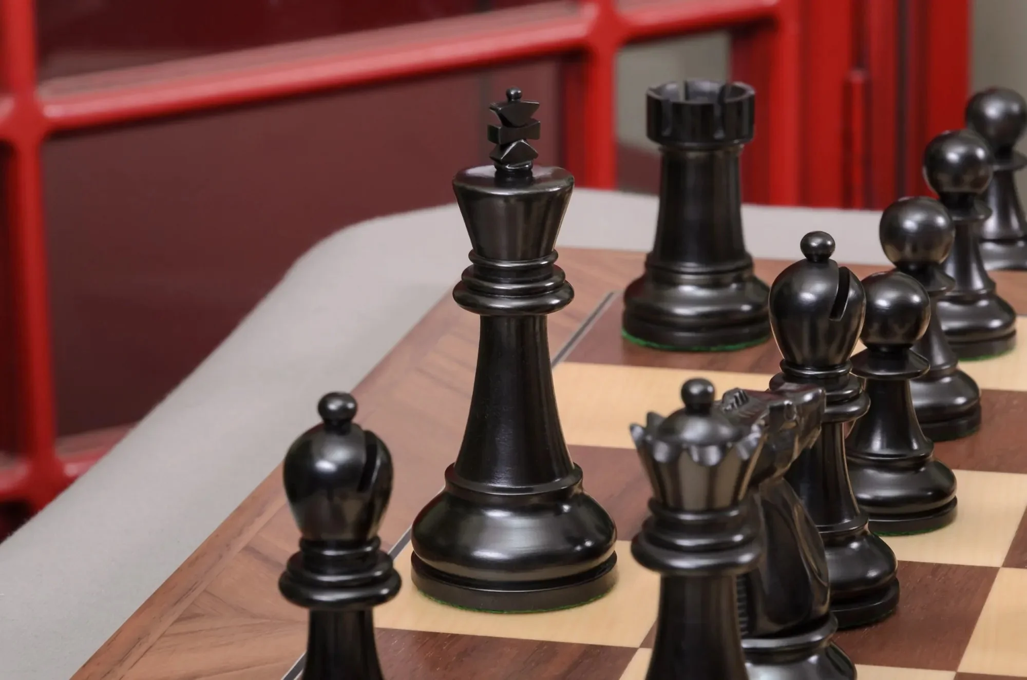 The Fischer Spassky Series Chess Pieces - 4.0" King - Image 9