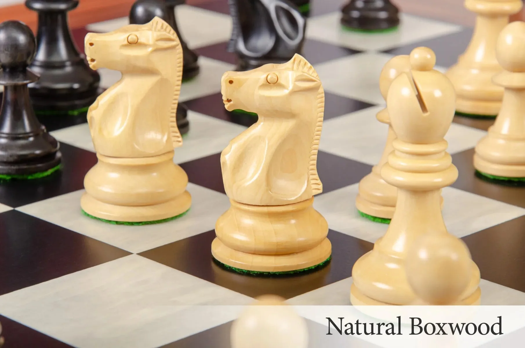 CLEARANCE - The Fischer Spassky 1972 Series Commemorative Chess Pieces - 3.75" King - Image 10
