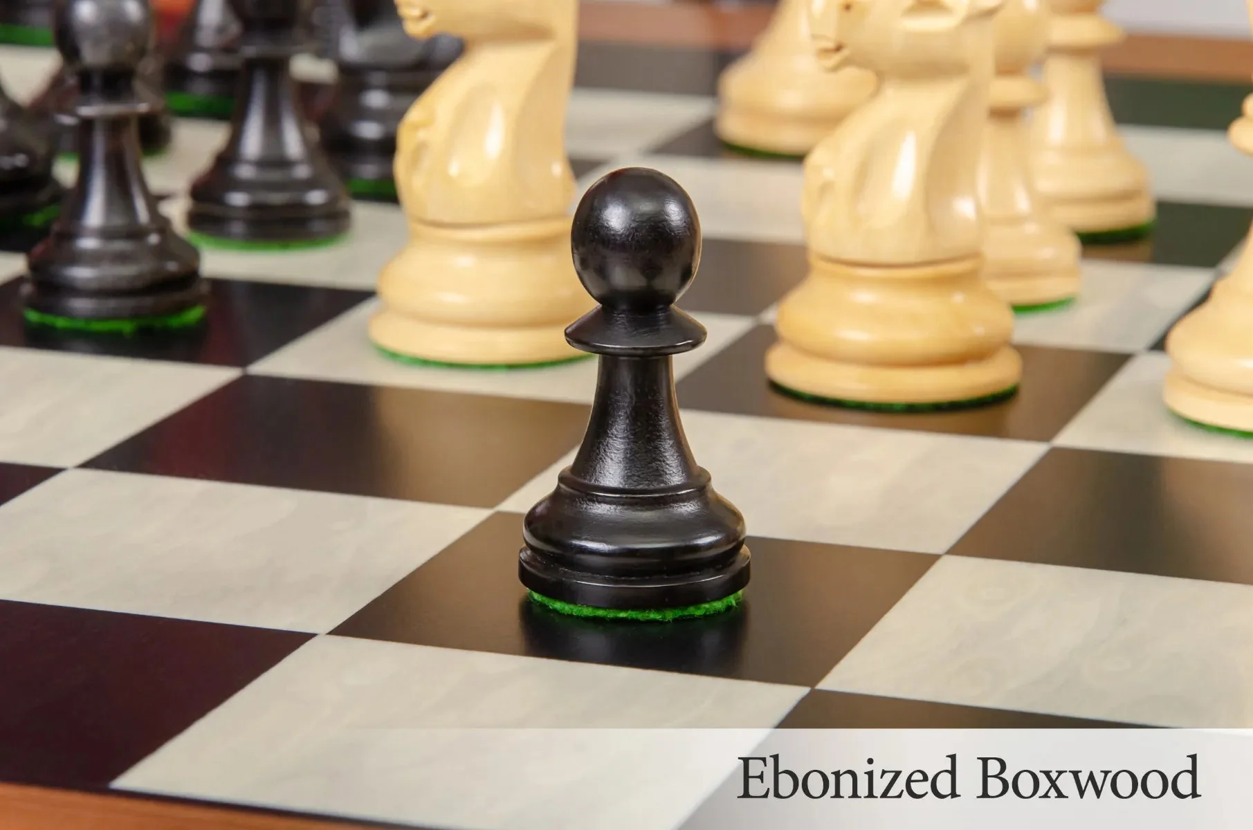 CLEARANCE - The Fischer Spassky 1972 Series Commemorative Chess Pieces - 3.75" King - Image 11
