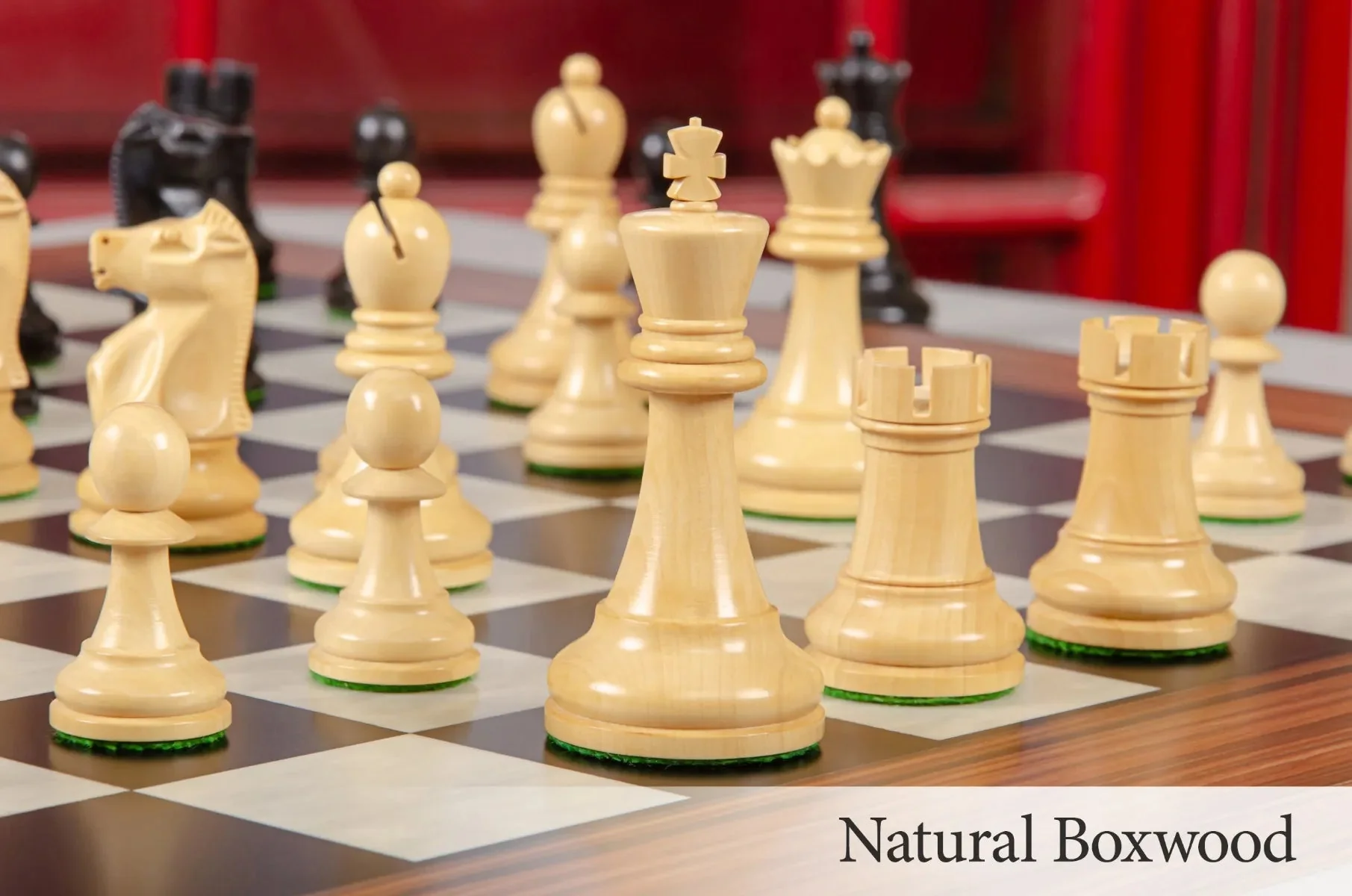 CLEARANCE - The Fischer Spassky 1972 Series Commemorative Chess Pieces - 3.75" King - Image 13