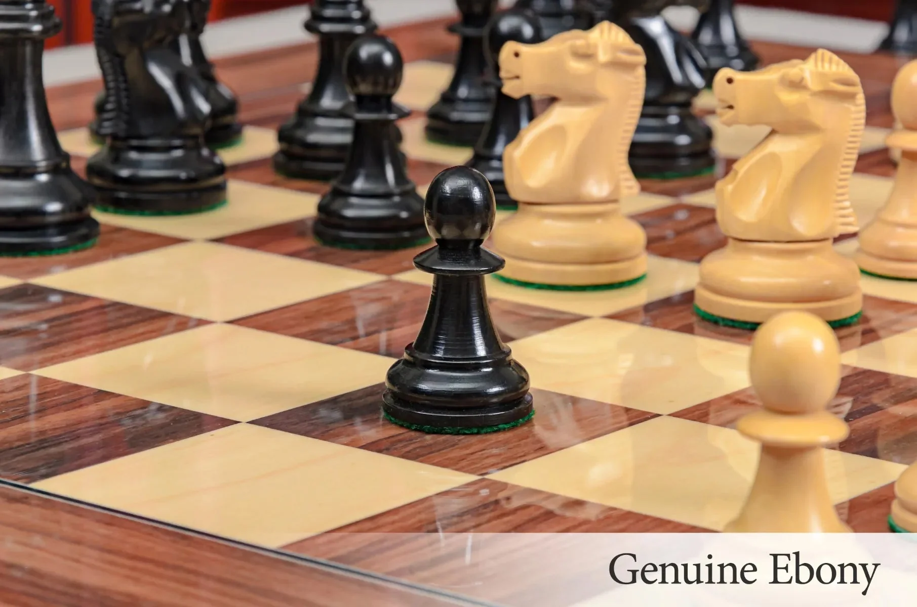 CLEARANCE - The Fischer Spassky 1972 Series Commemorative Chess Pieces - 3.75" King - Image 16