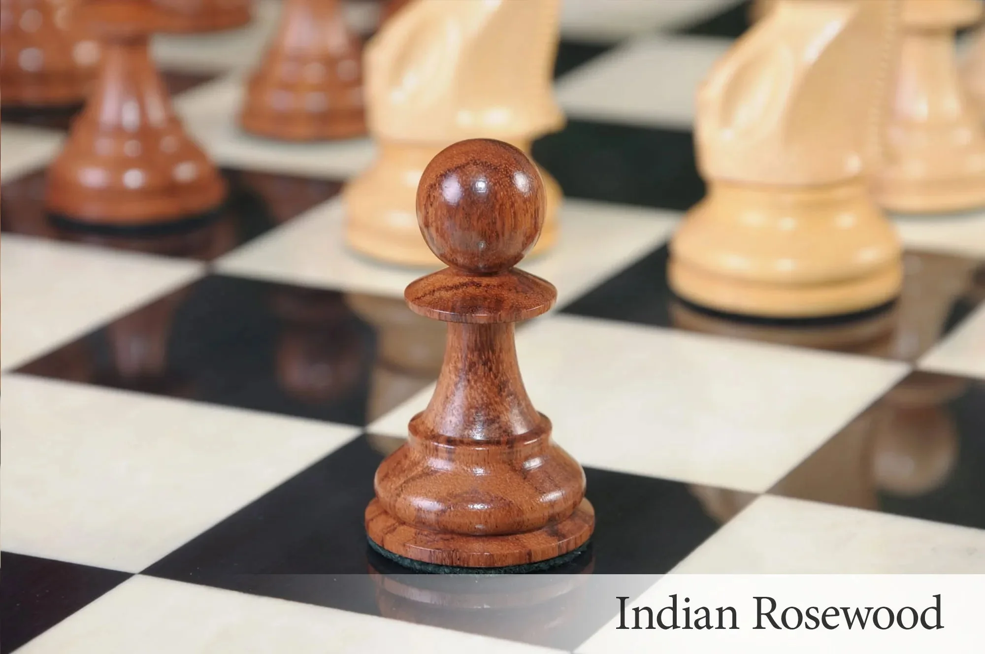 The Fischer Spassky Series Chess Pieces -  4.4" King - Image 30