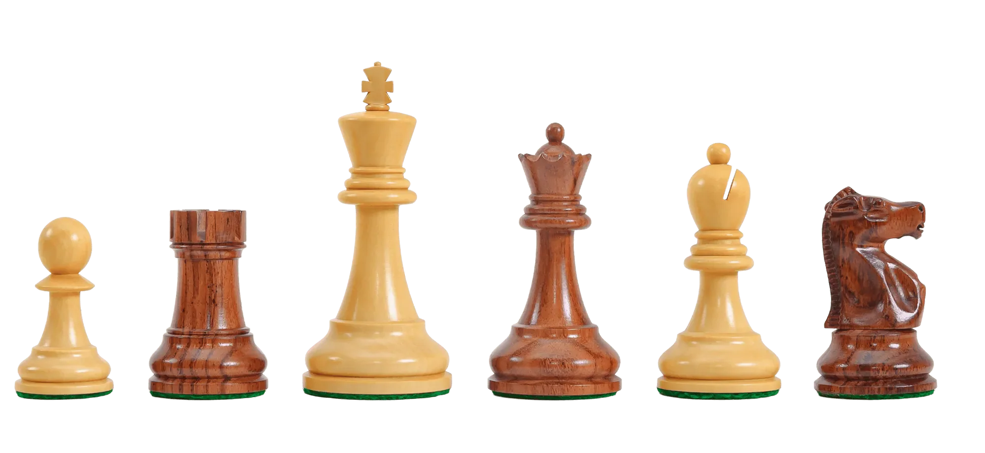 The Fischer Spassky Series Commemorative Chess Pieces - 3.75" King
