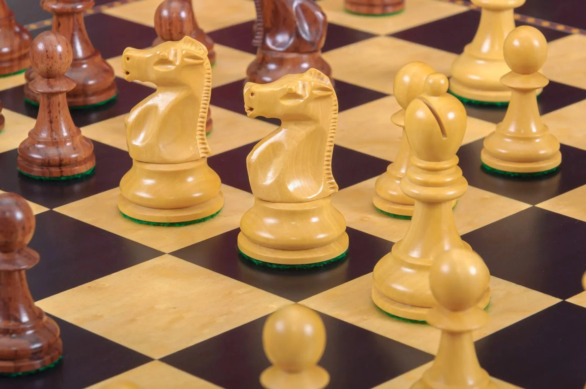 The Fischer Spassky Series Commemorative Chess Pieces - 3.75" King - Image 10
