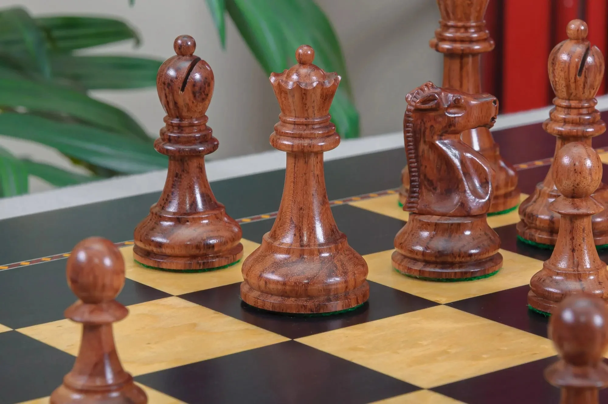 The Fischer Spassky Series Commemorative Chess Pieces - 3.75" King - Image 9