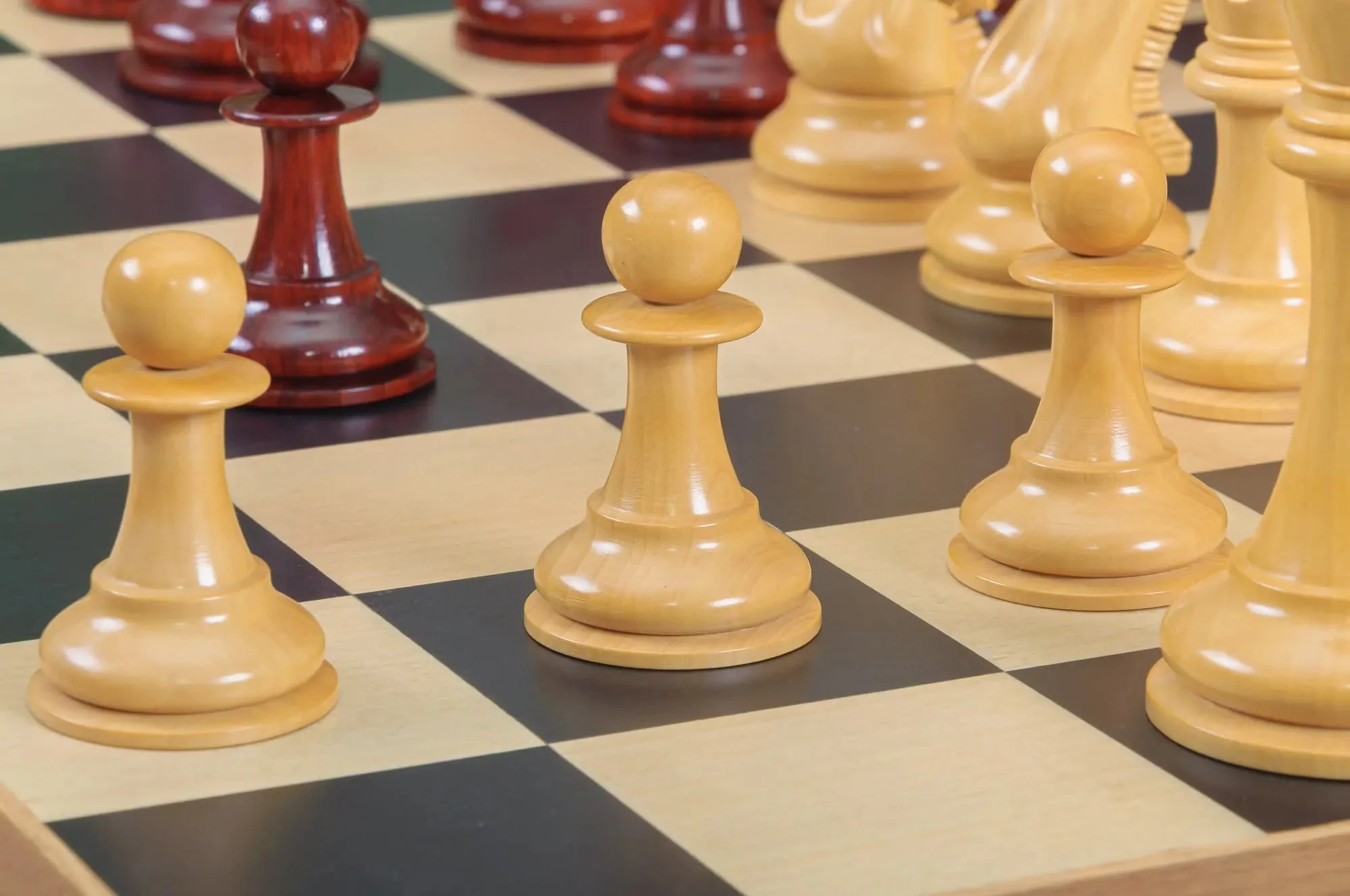 The Forever Collection - The St. Louis Chess Club Commemorative Series Chess Pieces - 4.4" King - Blood Rosewood - Image 14