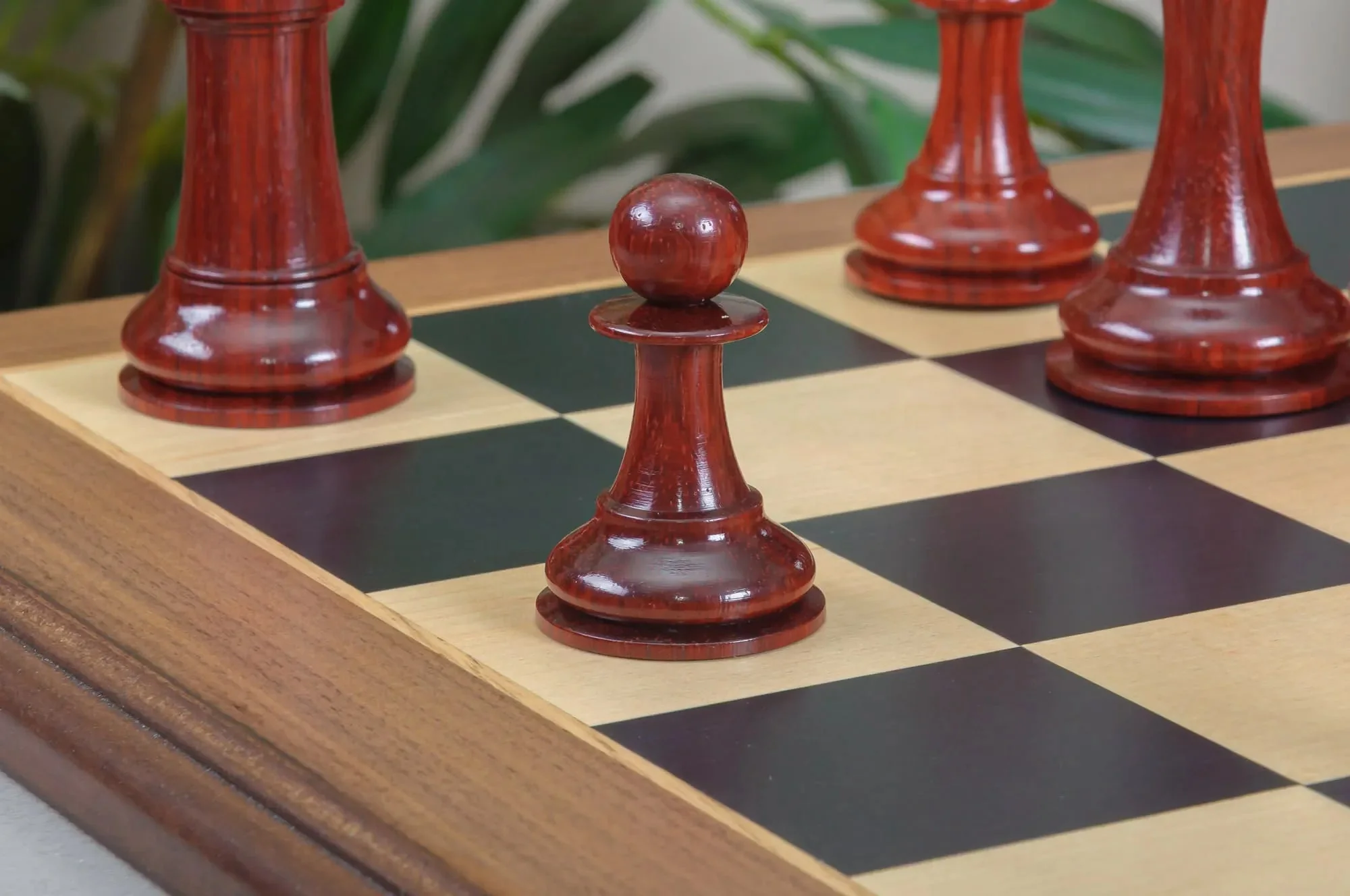 The Forever Collection - The St. Louis Chess Club Commemorative Series Chess Pieces - 4.4" King - Blood Rosewood - Image 5