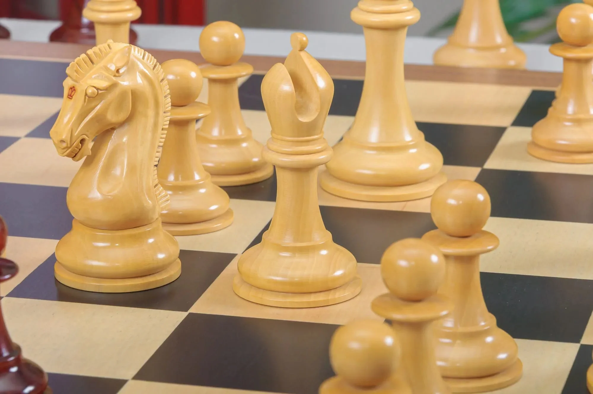 The Forever Collection - The St. Louis Chess Club Commemorative Series Chess Pieces - 4.4" King - Blood Rosewood - Image 8