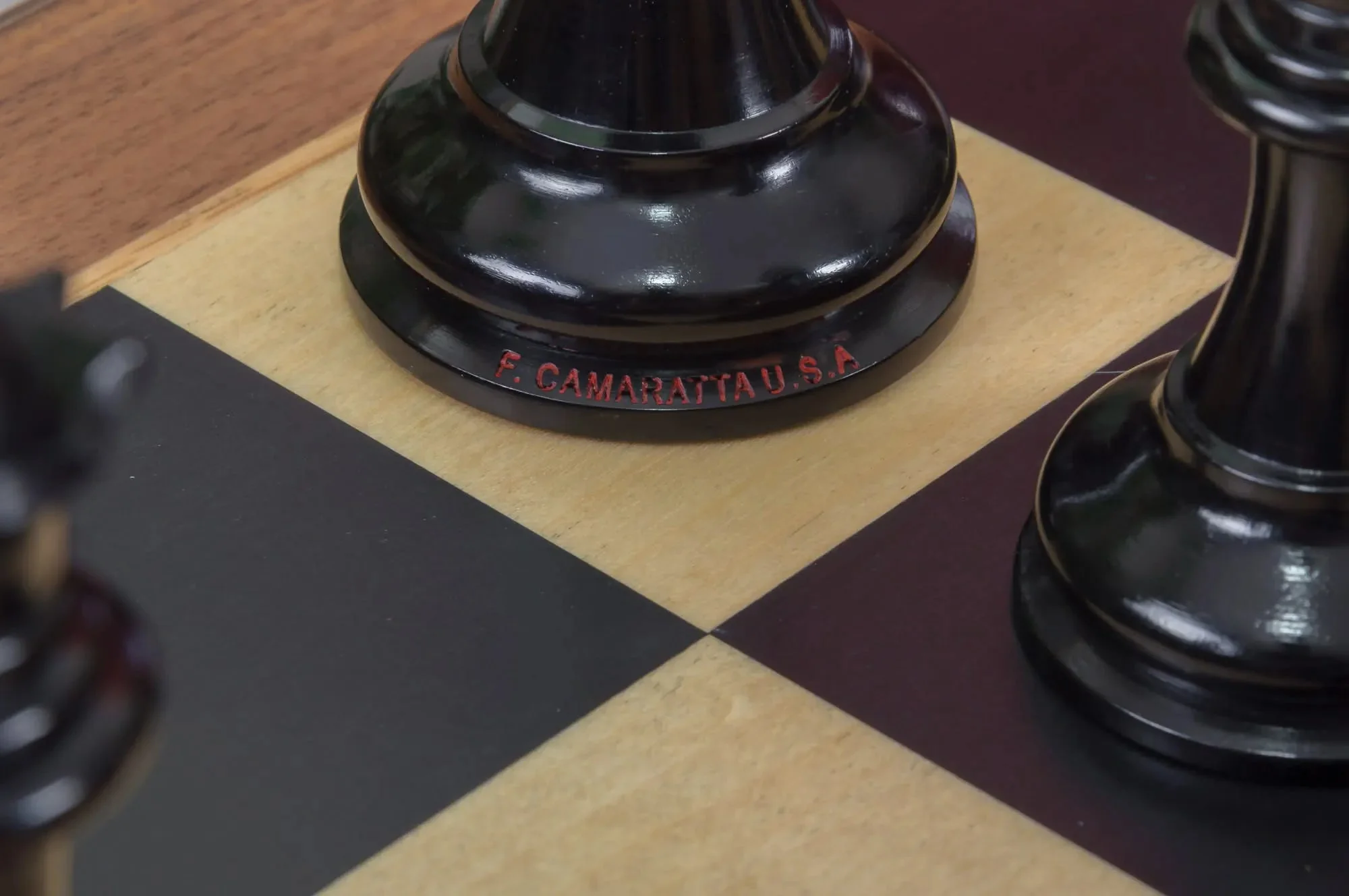 The Forever Collection - The St. Louis Chess Club Commemorative Series Chess Pieces - 4.4" King - Genuine Ebony - Image 15